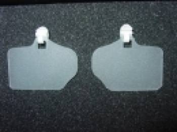 Juago de pantallas laterales de plastico para gafas de tiro Merkur-Varga